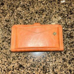 Leather phone wallet